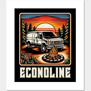 Econoline van Posters and Art